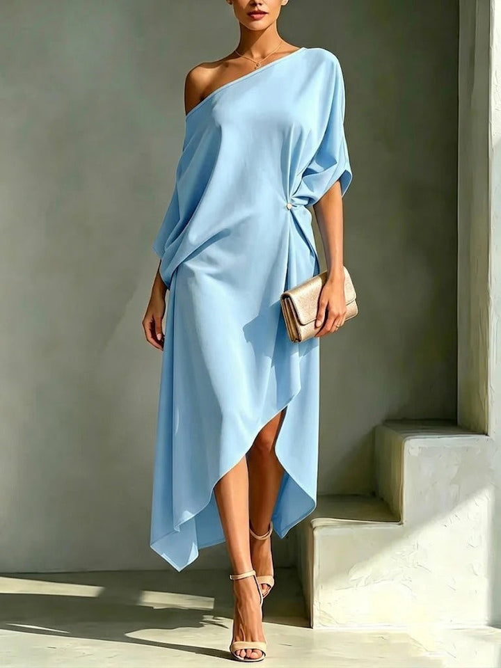 Clara - Elegant Asymmetrical Dress