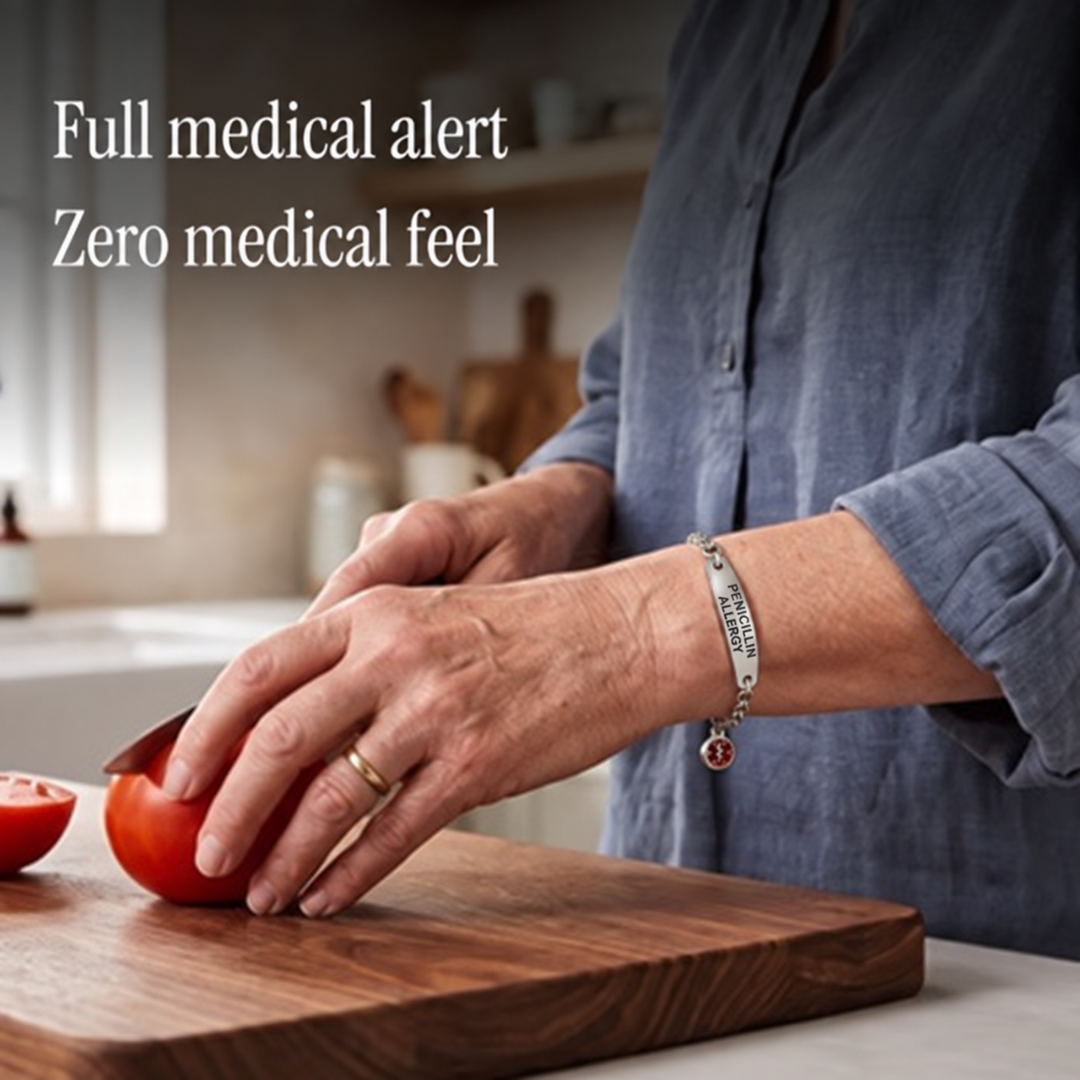 Women's Allergic To Penicillin Medical Alert Bracelet