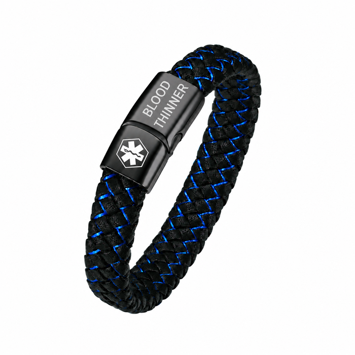 Men’s All Medical Conditions Medical Alert Bracelet