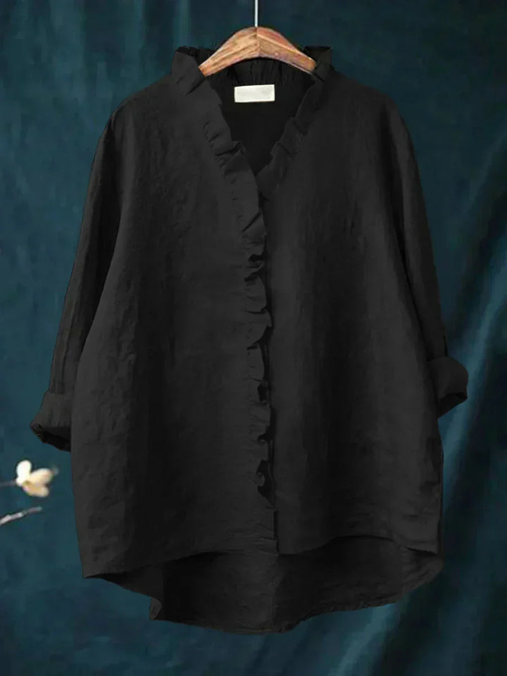 Lily - Light Blouse with Ruffles