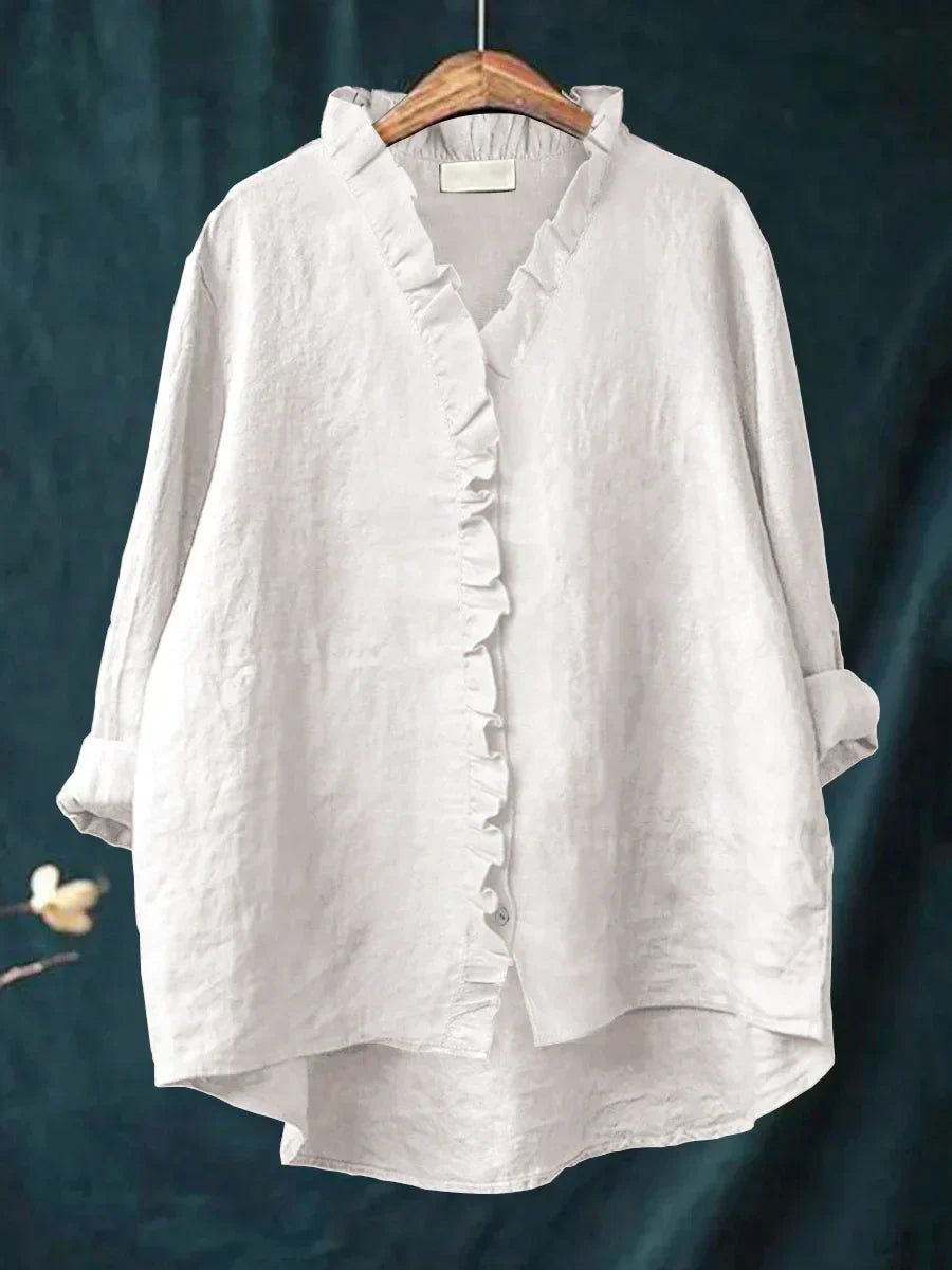 Lily - Light Blouse with Ruffles