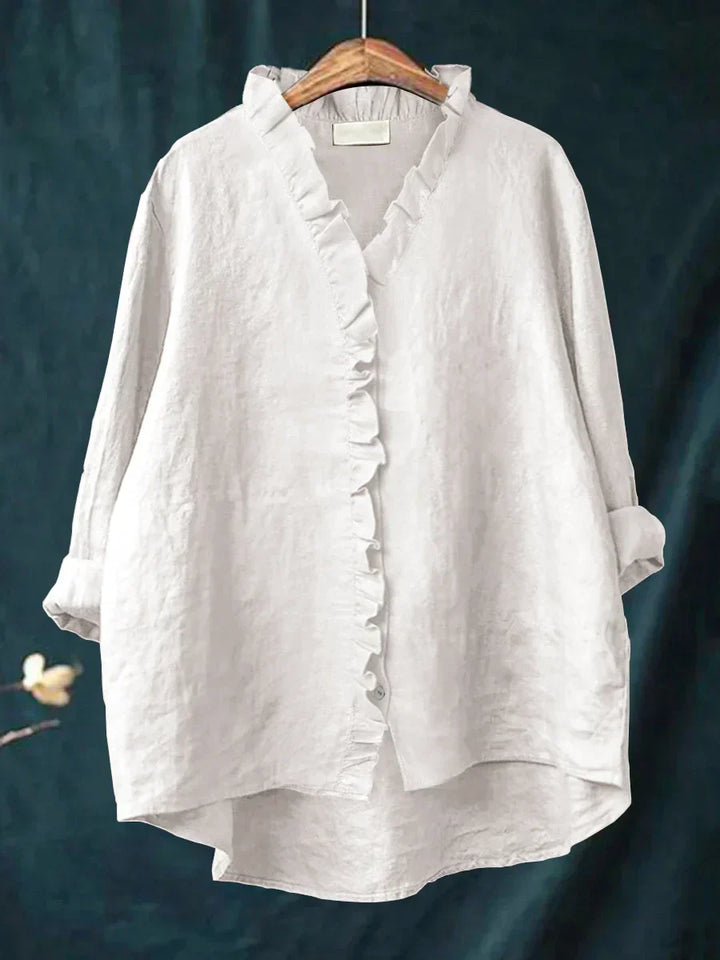 Lily - Light Blouse with Ruffles