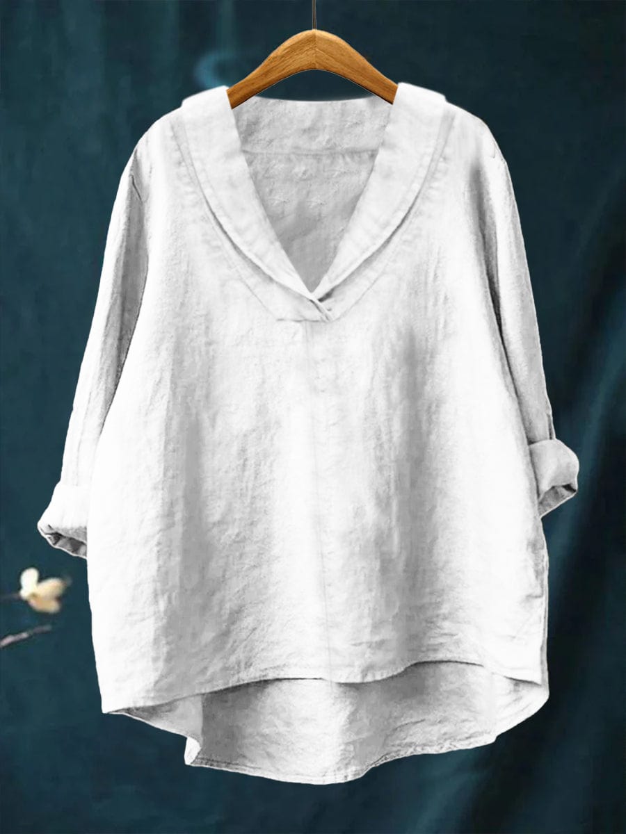 Hortense - Fluid V-Neck Blouse