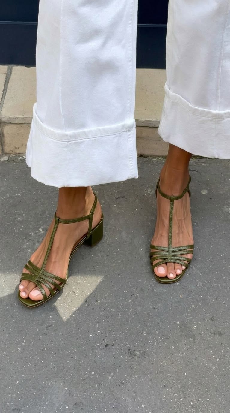 Allegra - Golden Sandals Daily Elegance