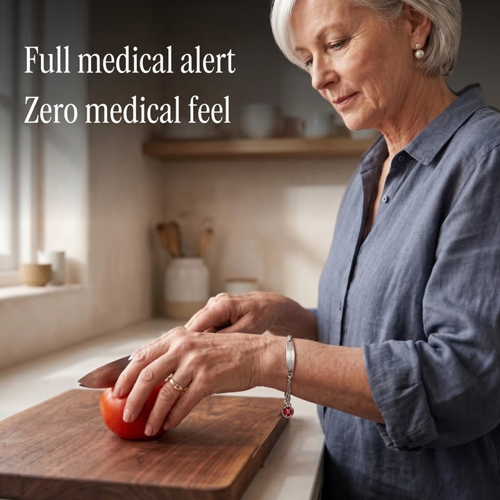 Women’s Eliquis Medical Alert Bracelet