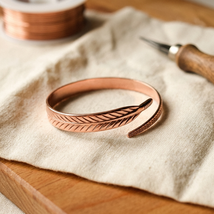 Mae & Luna Copper Bracelet - Roots