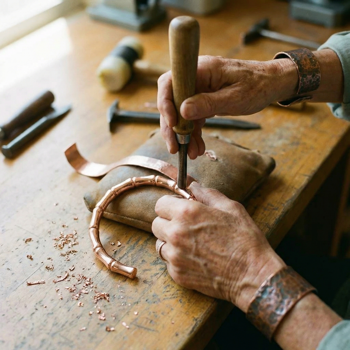 Copper Bracelet by Mae & Luna - Grove