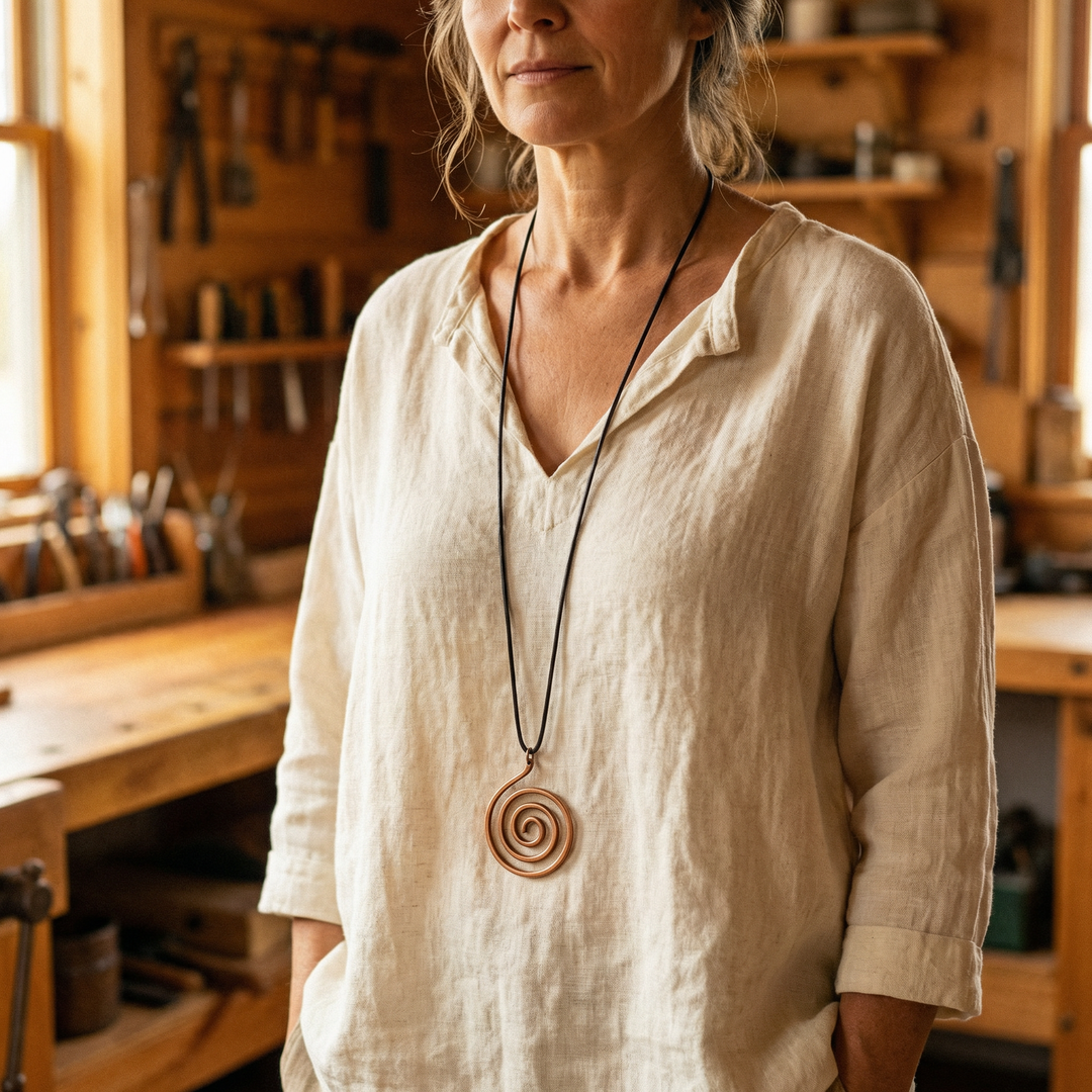 Mae & Luna Copper Necklace - Mesa