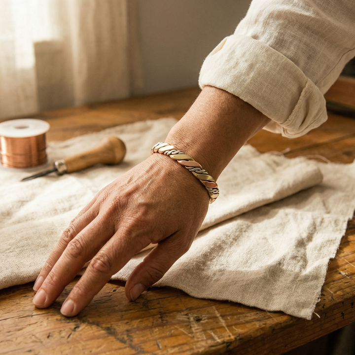 Mae & Luna Copper Bracelet - Flint