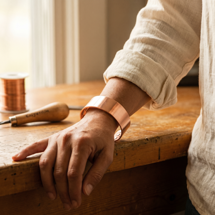 Mae & Luna Copper Bracelet - Anvil