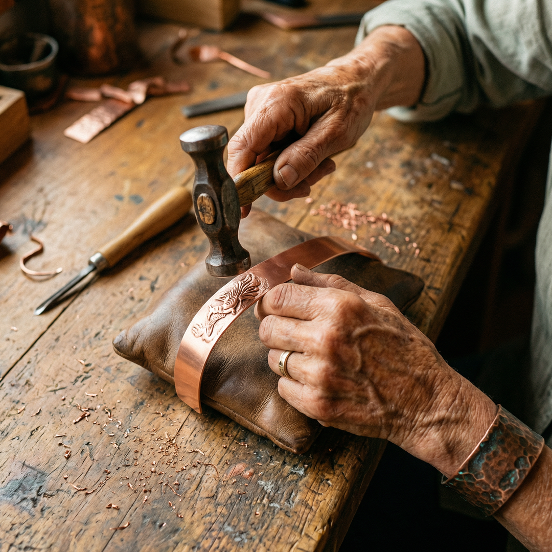 Mae & Luna Copper Bracelet - Loam
