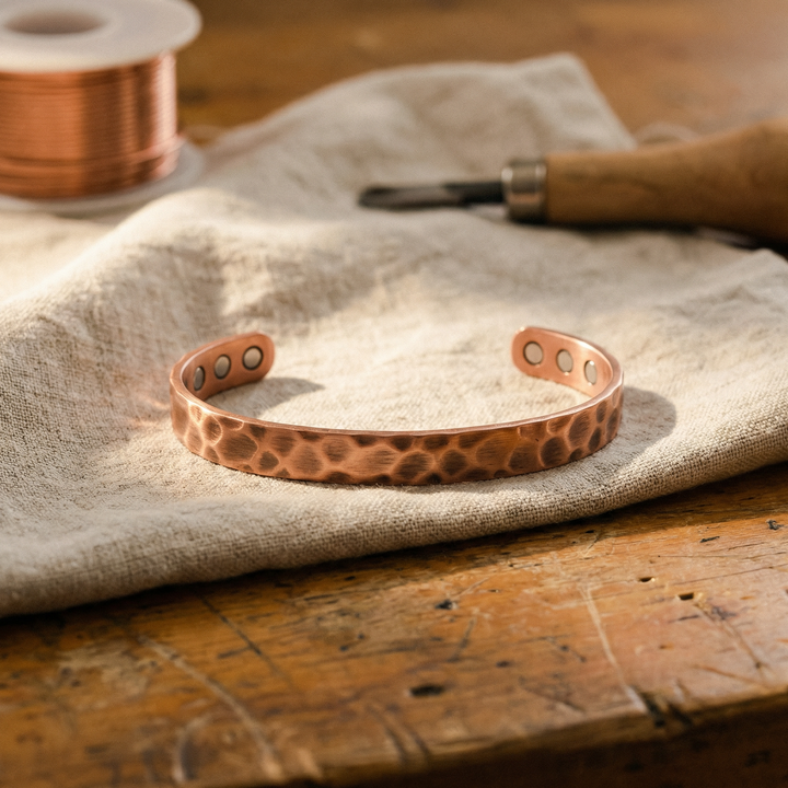 Mae & Luna Copper Bracelet - Furrow