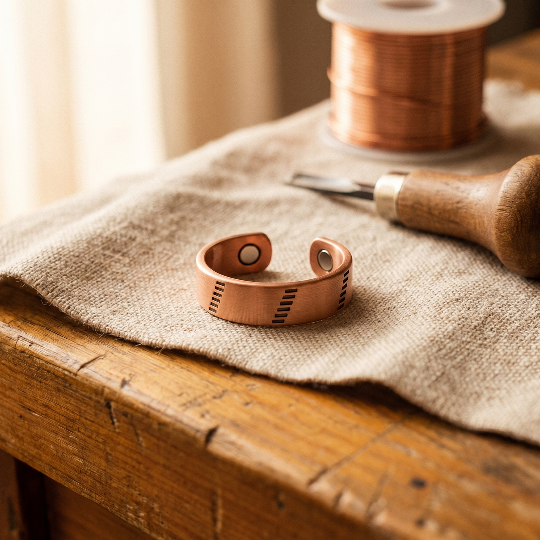 Mae & Luna Copper Ring - Birch
