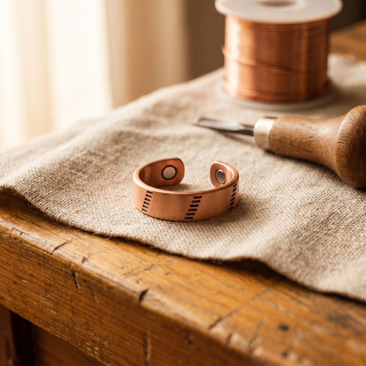 Mae & Luna Copper Ring - Birch