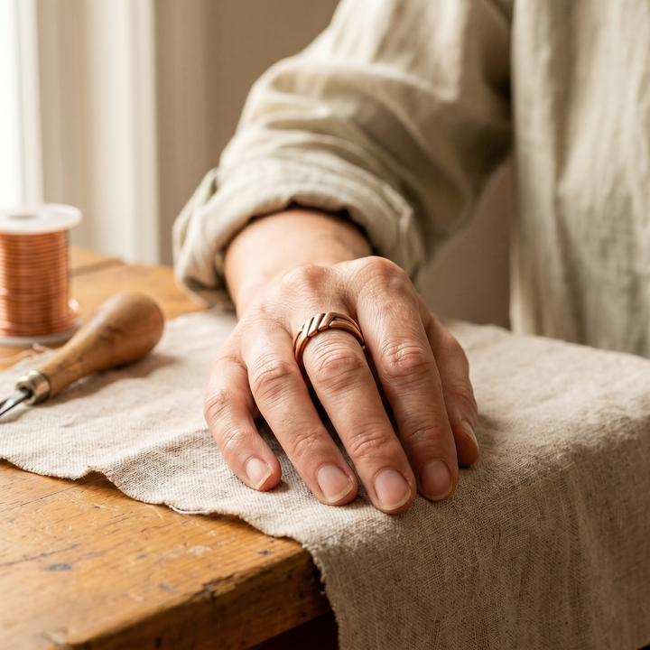 Copper Ring by Mae & Luna - Bag