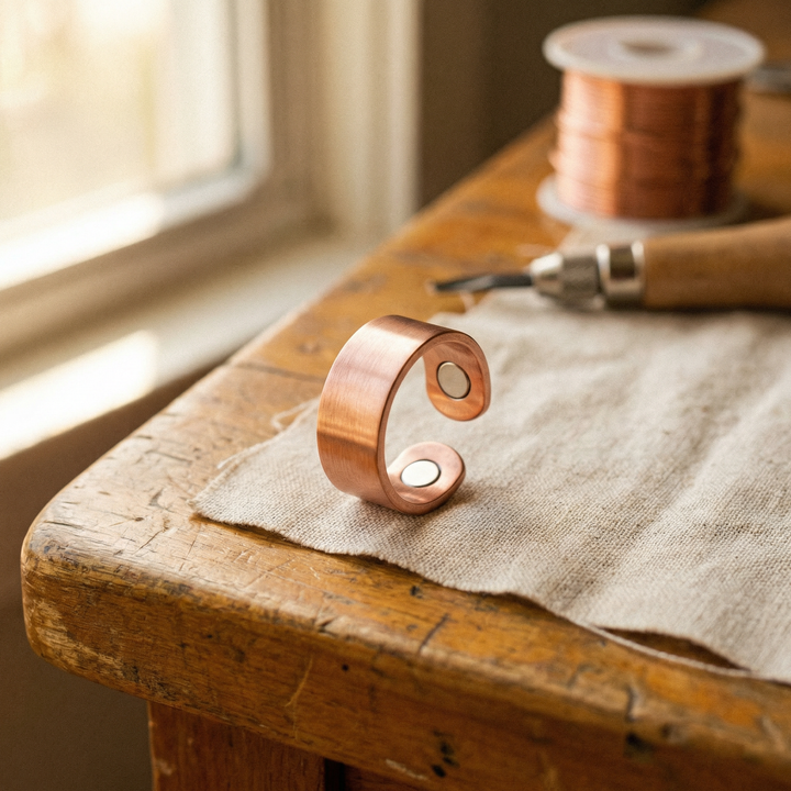 Mae & Luna Copper Ring - Soldered