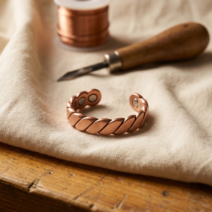 Mae & Luna Copper Ring - Knap