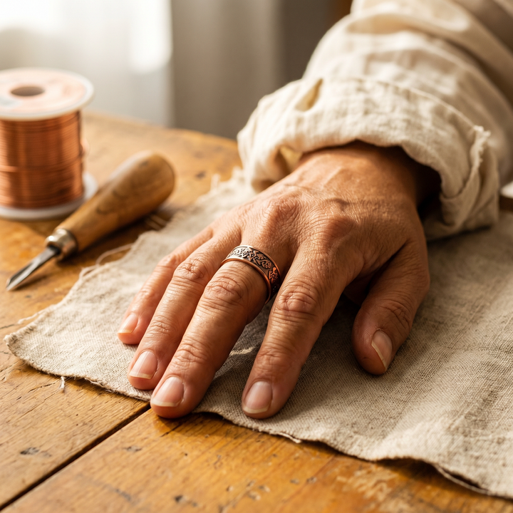 Mae & Luna Copper Ring - Clag