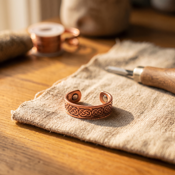 Mae & Luna Copper Ring - Erica