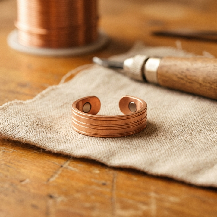 Mae & Luna Copper Ring - Juniper