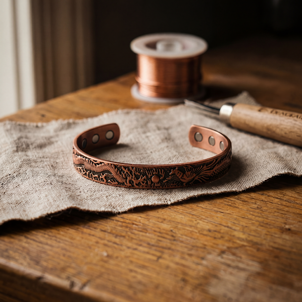 Mae & Luna Copper Bracelet - Loam