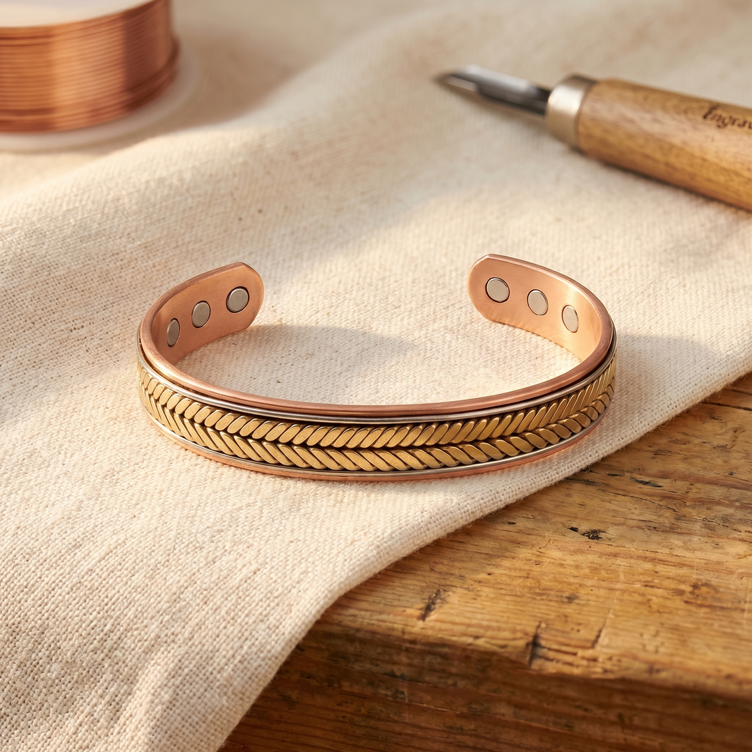 Mae & Luna Copper Bracelet - Wind