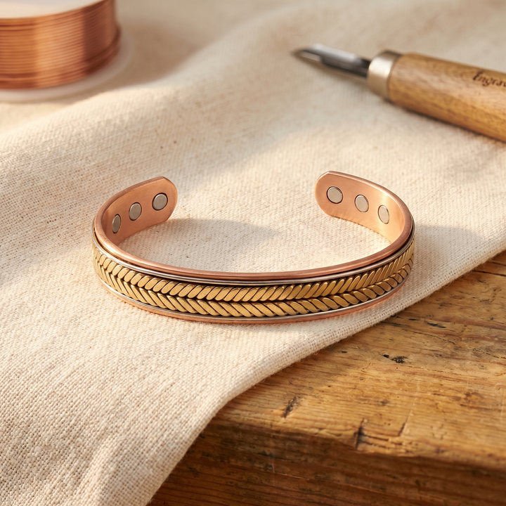 Mae & Luna Copper Bracelet - Wind