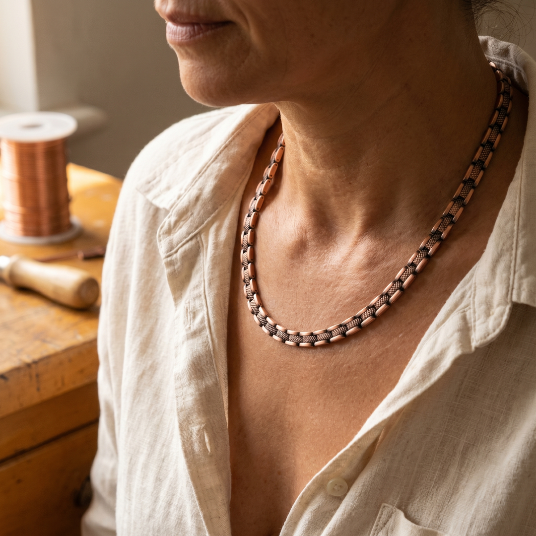 Copper Necklace by Mae & Luna - Haze