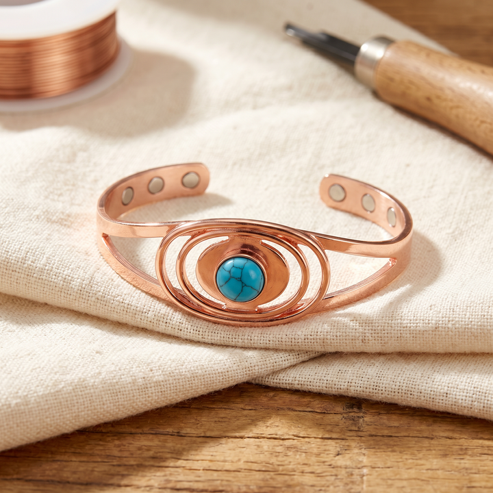 Mae & Luna Copper Bracelet - Sedge