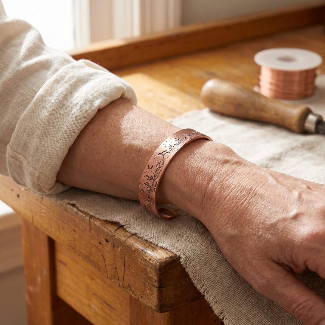 Mae & Luna Copper Bracelet - Cove