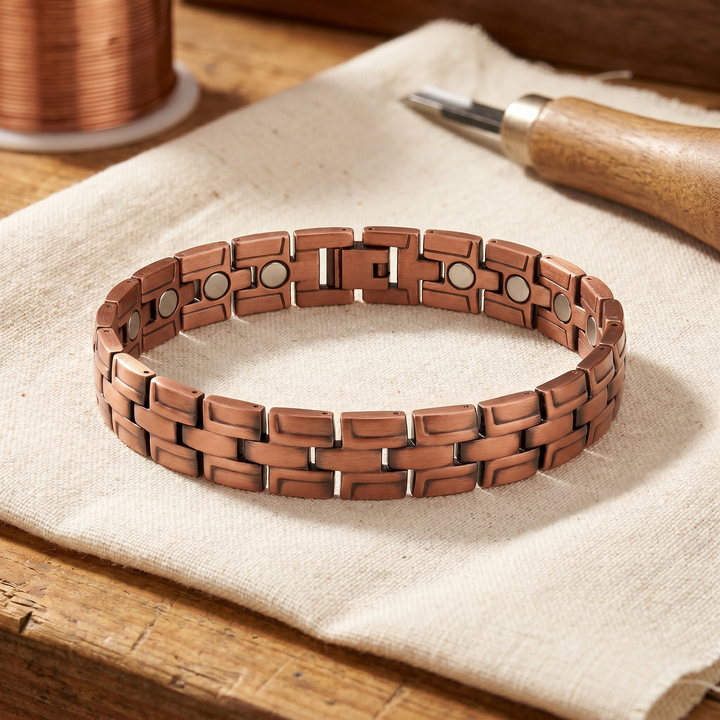 Copper Bracelet for Men by Mae & Luna - Gorse