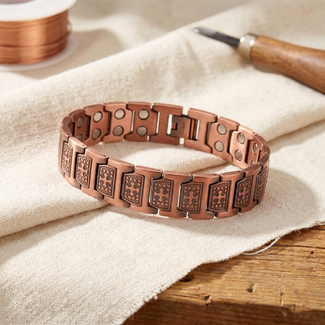 Copper Bracelet for Men by Mae & Luna - Gale