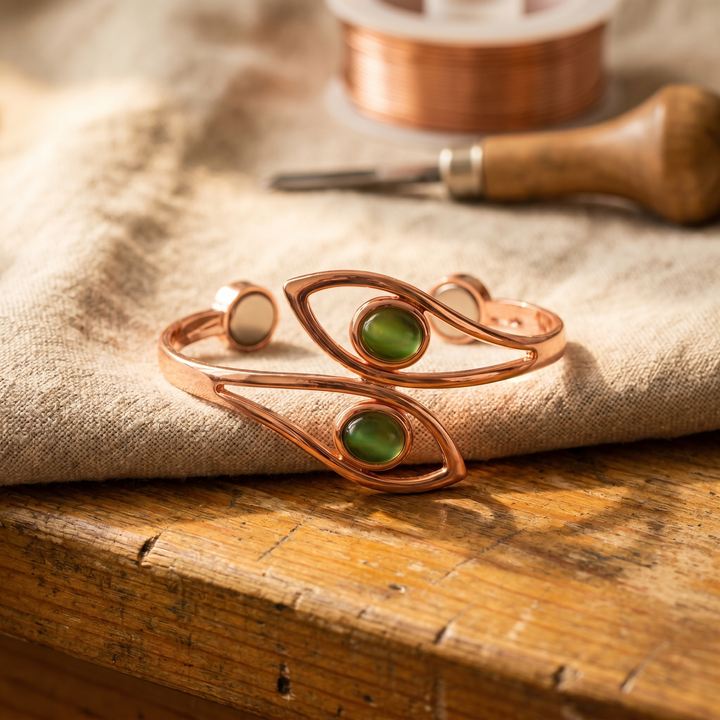 Mae & Luna Copper Bracelet - Opal