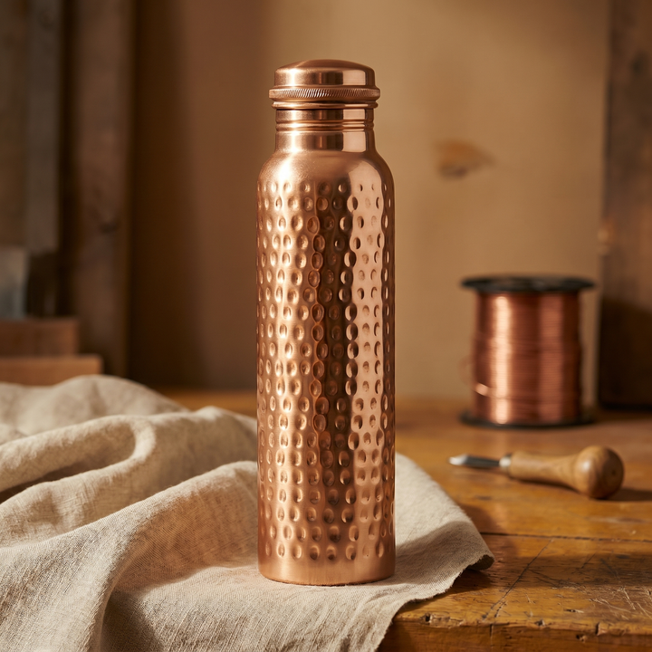 Pure Copper Water Bottle by Mae & Luna
