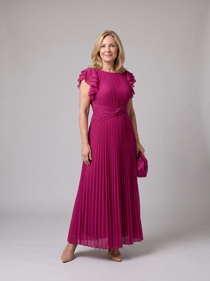 Scarlett - Classic Pleated Dress