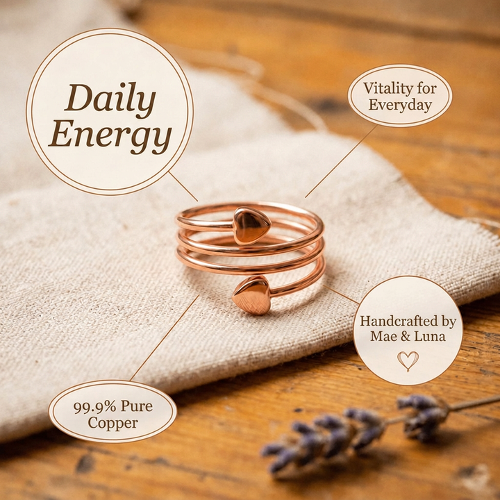 Mae & Luna Copper Ring - Everyday