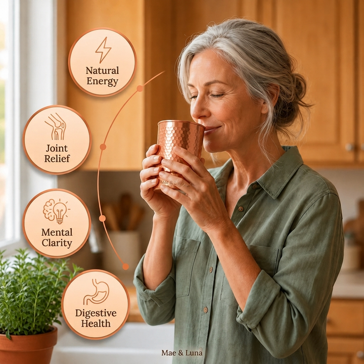 Pure Copper Mug by Mae & Luna