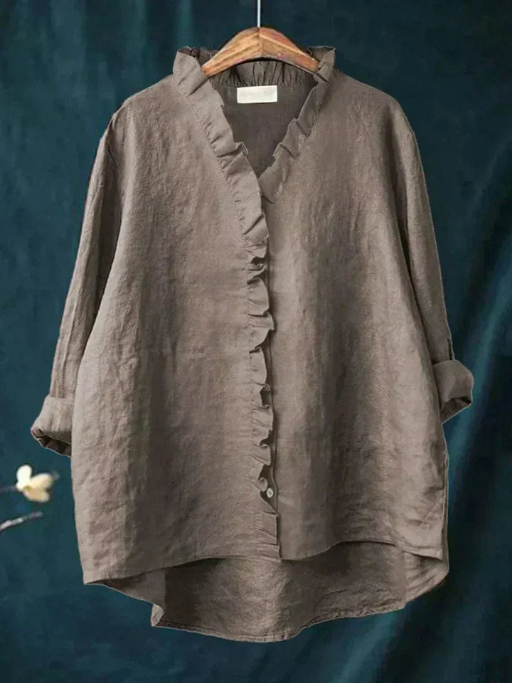 Célestine - Delicate Ruffled Blouse