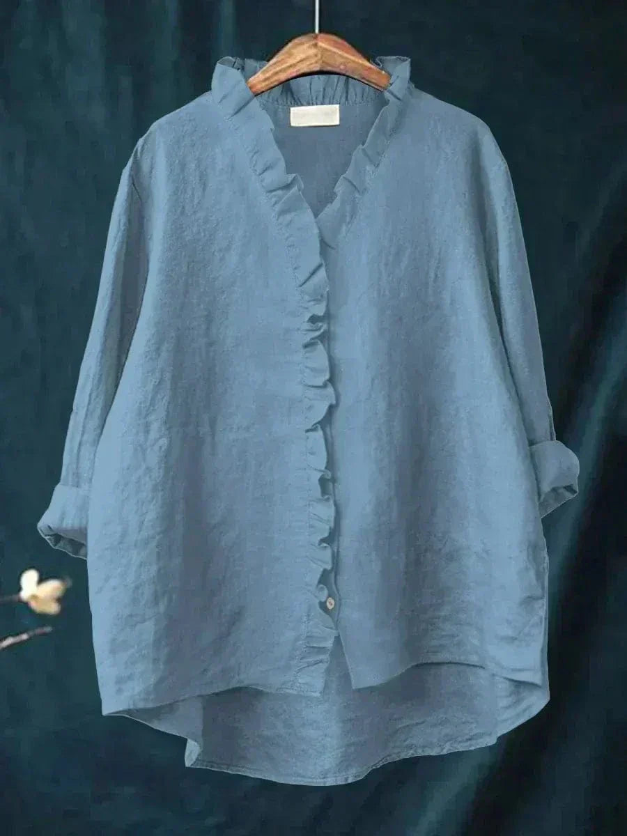 Célestine - Delicate Ruffled Blouse