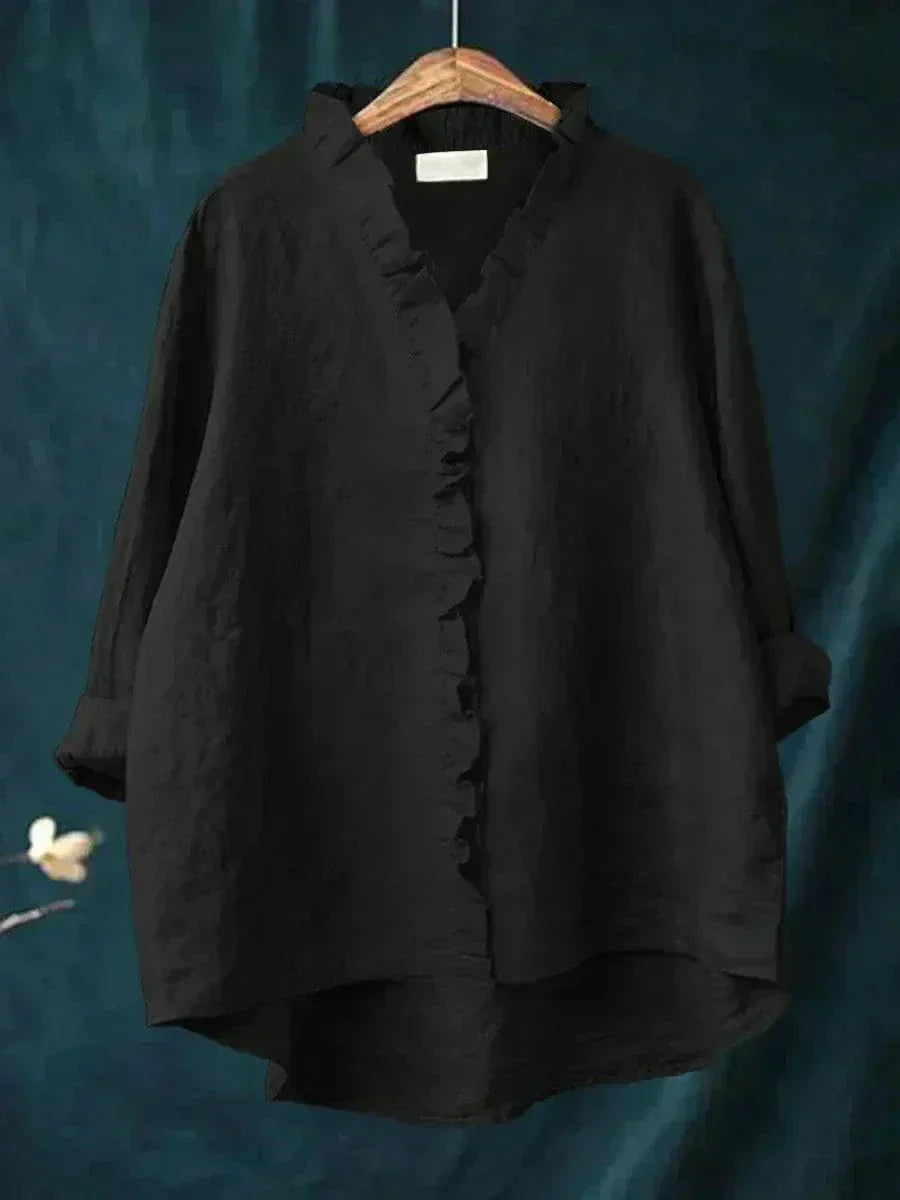 Célestine - Delicate Ruffled Blouse