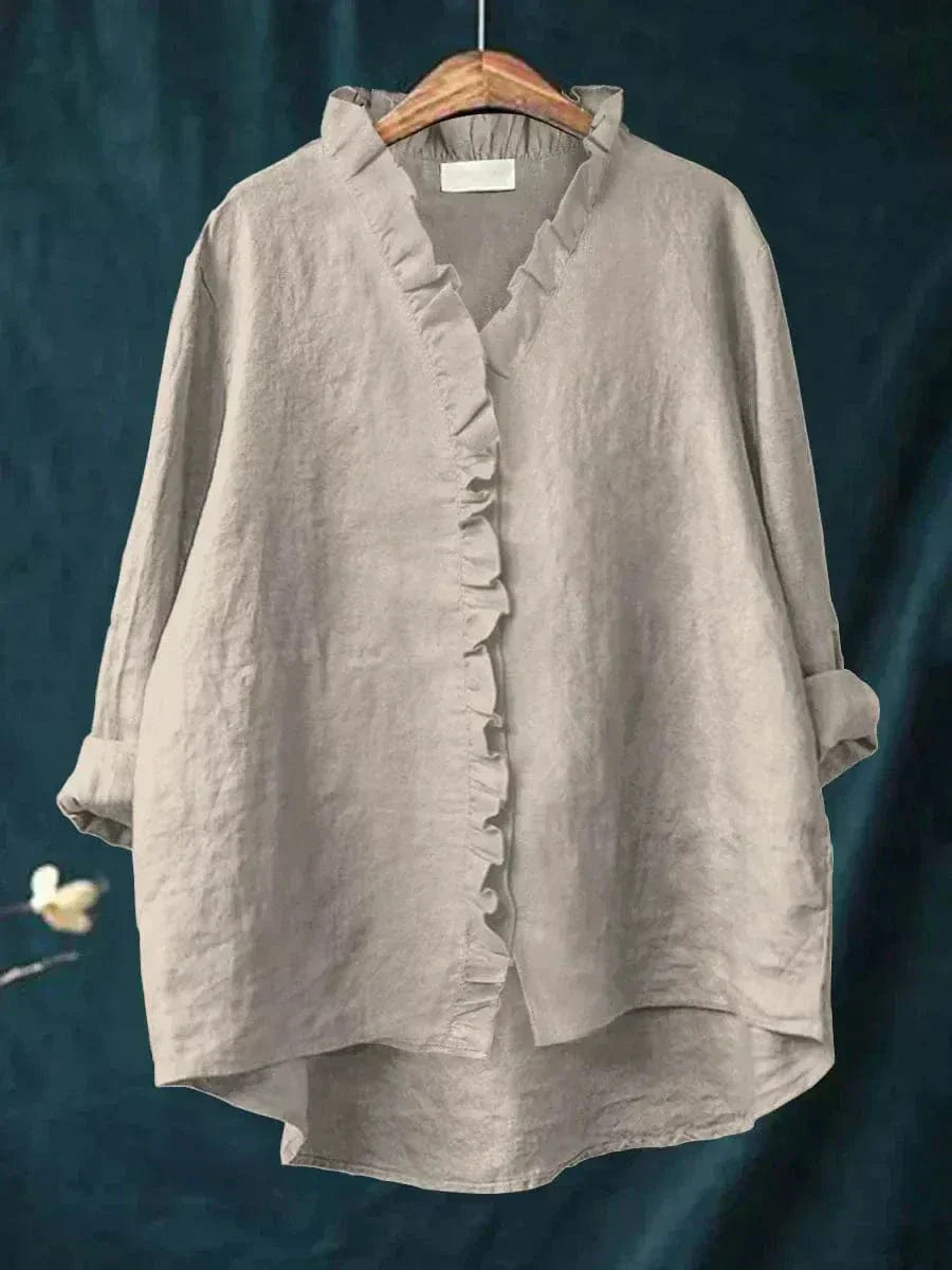 Célestine - Delicate Ruffled Blouse