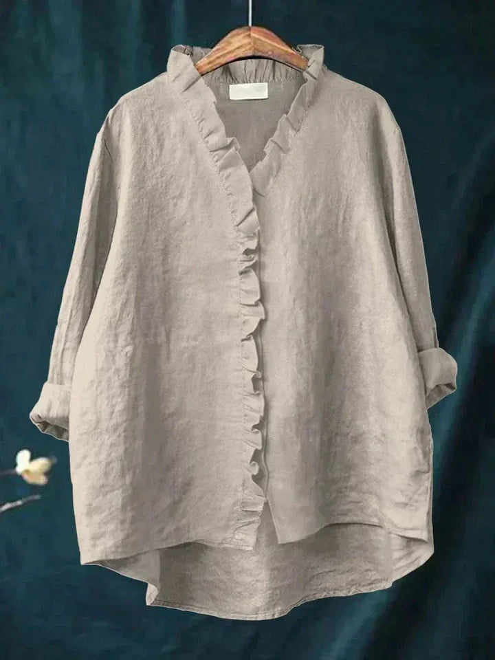 Célestine - Delicate Ruffled Blouse