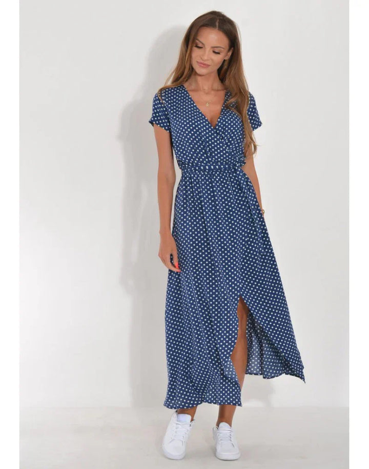 YARA - Elegant Wrap Dress with Flattering Fit