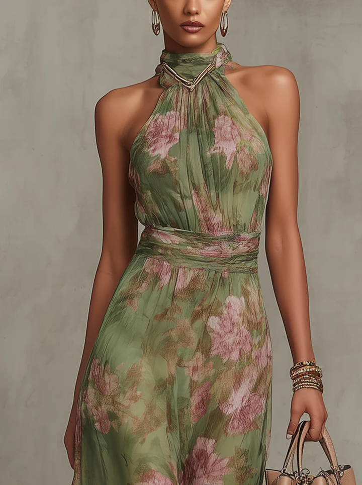Ruth - Maxi Chiffon Dress