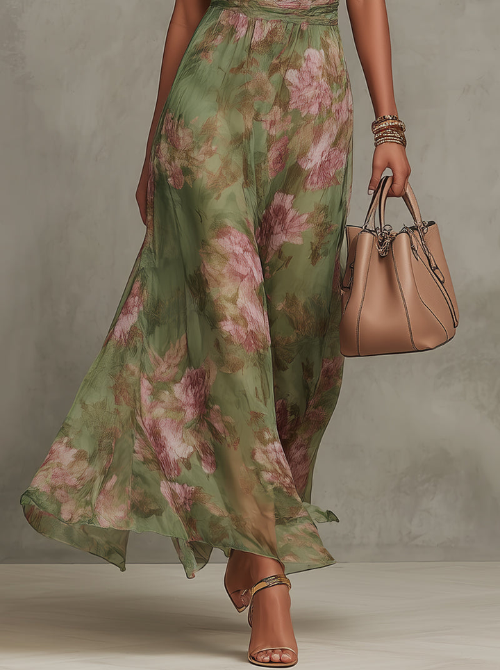 Ruth - Maxi Chiffon Dress