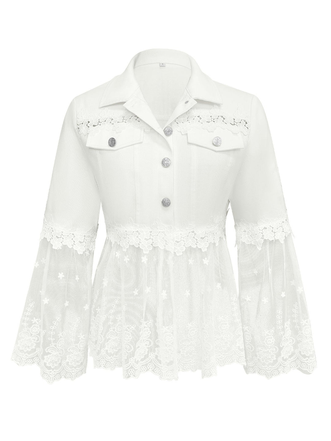 Sunnelace - Lace-Panel Jacket