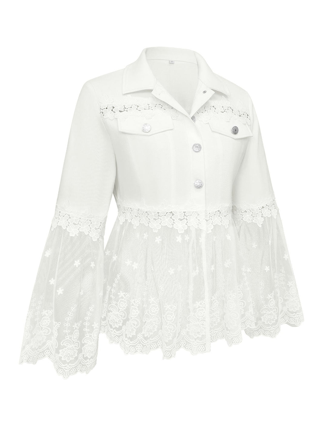Sunnelace - Lace-Panel Jacket