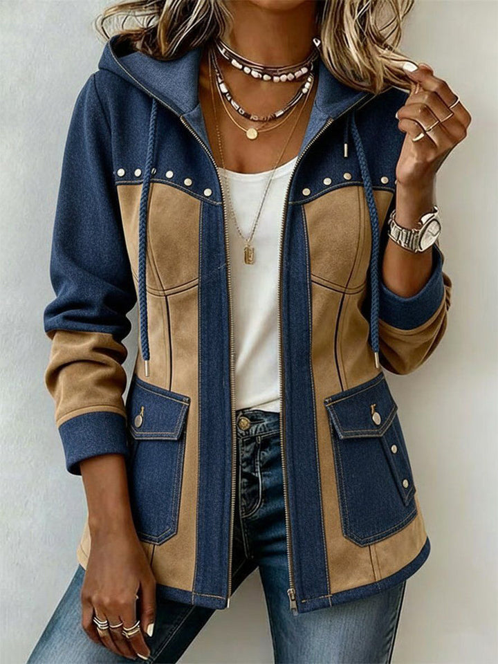 Fawnridge - Patchwork Hooded Jacket