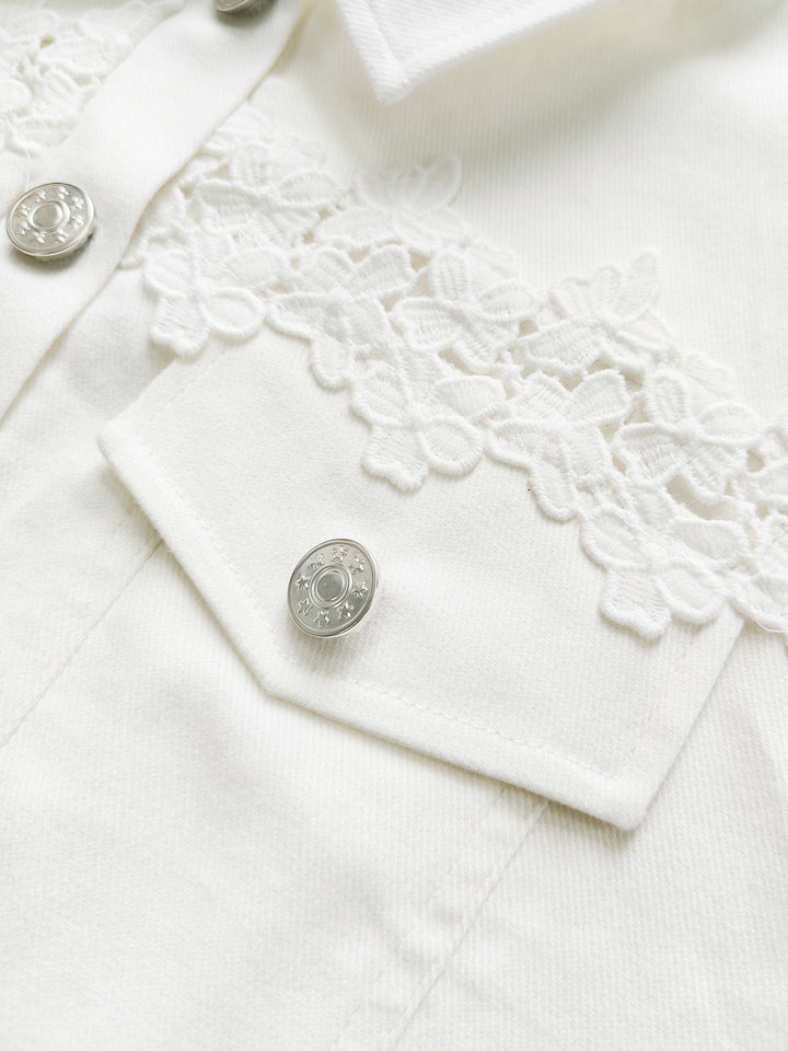 Sunnelace - Lace-Panel Jacket