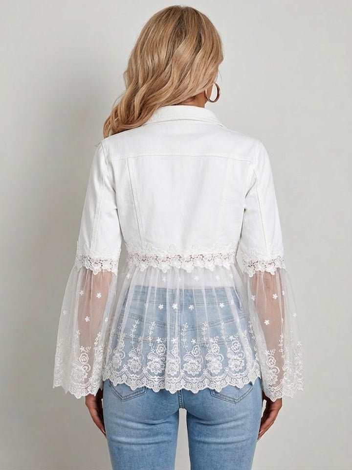 Sunnelace - Lace-Panel Jacket